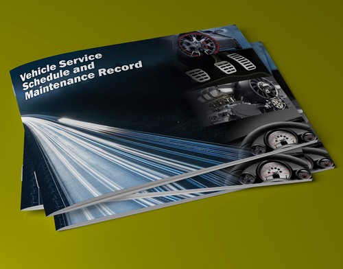 Blank service history - service, book