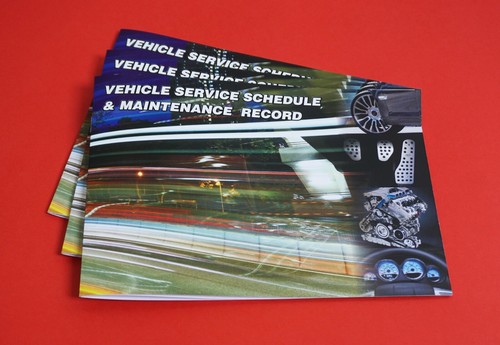 Vehicle service books blank - vehicle,