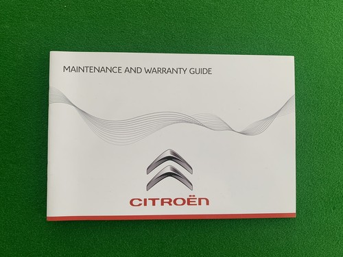 Citroen service book for all - for,