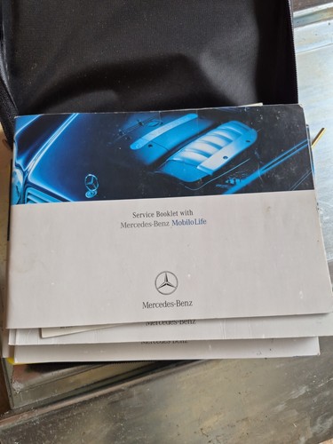 Mercedes service history - mercedes, book